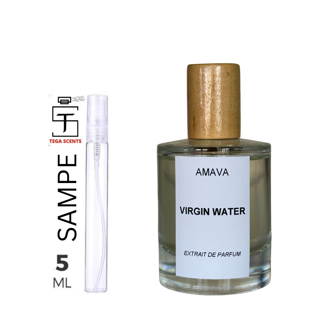 Virgin Water 5ml Extrait De Parfum by Amava Perfumes - Tega Scents